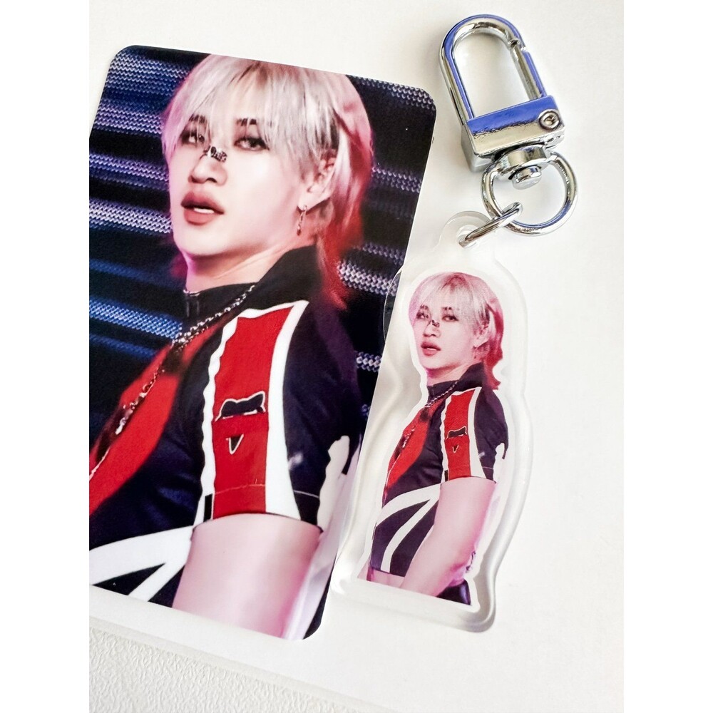 Bang Chan Stray Kids Keychain Karma Bias Idol Kpop Skz